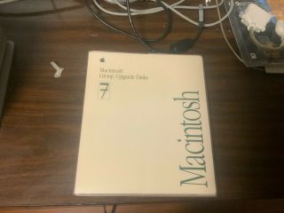 Vintage Apple System 7 Install Disks Complete In Folder