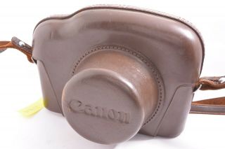 Vintage Canon Camera Leather Case For Canon P 703610