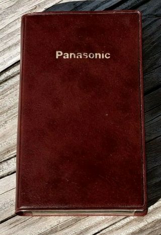 Vintage Panasonic Fm/am Portable Pocket Radio Model Rf - 015 Japan
