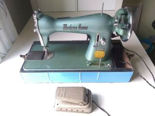Rare Vintage Antique Modern Home Deluxe Precision Built Sewing Machine