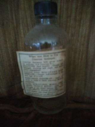 Vintage Listerine Bottle 7oz 2