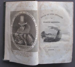 Antique Book - - Biography And History Of The Indians Of North America.  By Sam