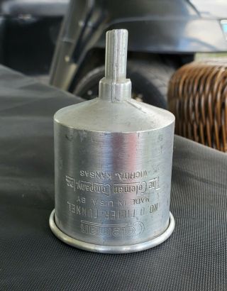 Vintage Coleman No 0 kerosene Lantern Funnel Filter Pre - Owned 2