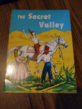 1964 The Secret Valley Child Book By Clyde Robert Bulla Vintage Scholastic Book