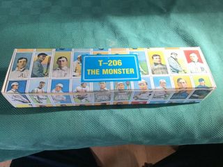 Box Of Baseball Tobacco Cards T - 206 The Monster By Capital Reprints