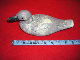 Hand Carved Wooden Duck By Andy Anderson / Hand Signed by The Artist 3