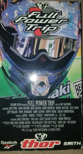 Full Power Trip (vhs 1997) Jeff Emig,  Ryan Hughes,  Rich Taylor,  Larry Roeseler