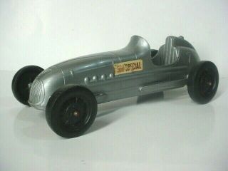 Vintage Processed Plastic Co.  SILVER INDY 500 Special Race TOY Car 2