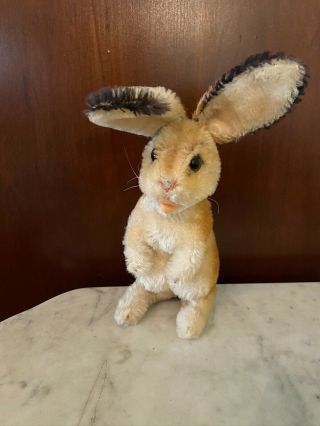 Vintage Steiff German Rabbit Bunny Begging Manni