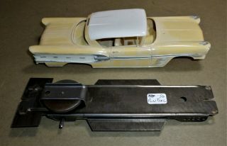 1958 Pontiac Bonneville Ht Promo Body,  Chassis,  Interior Tub.  Vintage Amt Annual