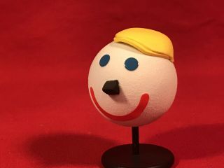 Very Rare,  Jack In The Box Antenna Ball Topper Yellow Golf Hat 2005 Nip