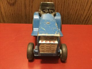 Vintage Ertl Ford LGT 145 Lawn And Garden Tractor Missing Some Decals 6” Long. 3