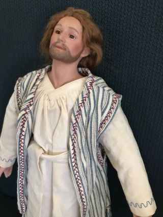 19” Ashton Drake JESUS WALKING ON WATER Porcelain Doll 66 3