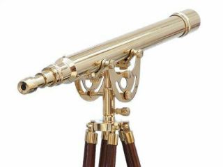 Brass Griffin Astro Telescope Floor Standing Nautical Brass Finish With Tripod