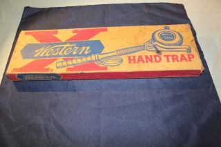 Vintage Western Hand Trap Box