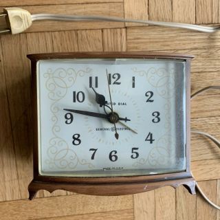Onlyh Vintage Ge General Electric Lighted Dial Alarm Clock Model 7280 - K