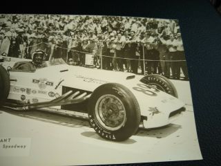 Chuck Weyant 1958 Indianapolis Motor Speedway Postcard Vintage Racing Indy 500 3