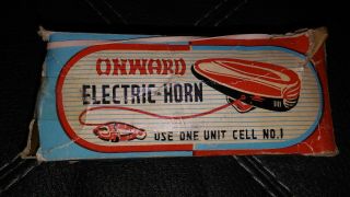 Vintage Bicycle Electric Battery Horn - Onward Raleigh Schwinn Hawthorne Nos