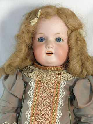 Antique Huge Armand Marseille 390 German Bisque Head Doll 32 " Tall A14m