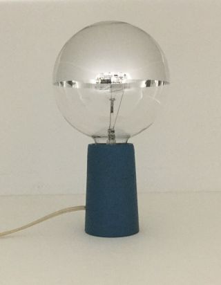 Bill Curry Design Line Pick - Up Lamp W/ Half Chrome Lightbulb