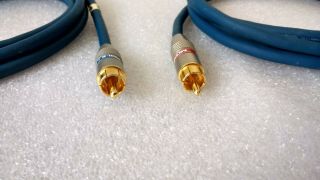 MONSTER CABLE Interlink 300,  2 RCA to 2 RCA Cable 6 ft.  6 inches VINTAGE 3