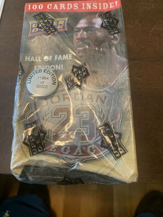 2009 Upper Deck Michael Jordan Hall Of Fame Edition Box Limited (100 Cards)