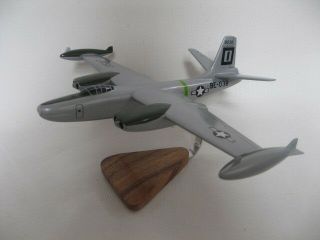 North American B - 45 Tornado Bomber Airplane Wood Model