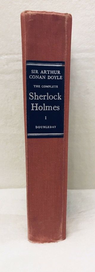 Vintage 1930 The Complete Sherlock Holmes,  Volume I,  Doubleday & Company