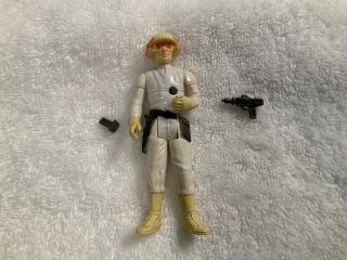 Vintage 1981 Hong Kong Star Wars Cloud Car Pilot Complete With Weapon And Com
