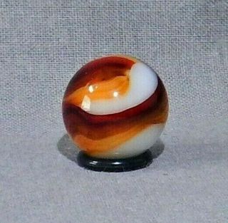 Alley Agate Bacon Swirl Marble - Vintage