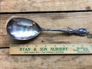 Vintage Wm.  Rogers Extra Plate Large Serving Spoon Rogers