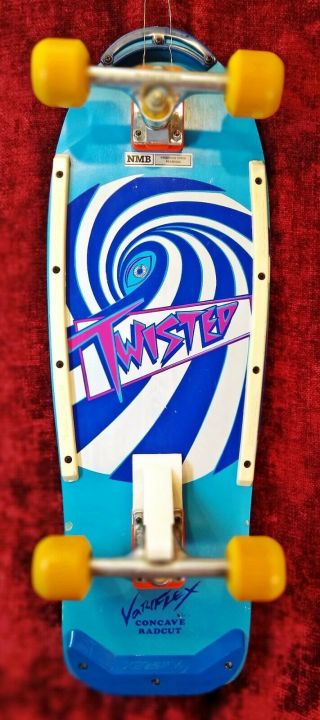 Extremely Rare / Old School / 1988 Variflex " Twisted " Skateboard