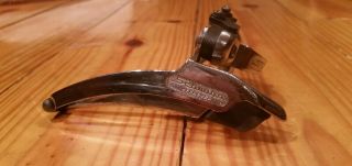 Vtg Schwinn Approved Gt290 Front Derailleur 1 " Clamp On Made France Road Touring