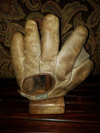 1915 Antique/vintage Goldsmith Full Web Baseball Glove Very Rare