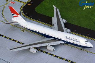 Gemini Jets G2baw841f 1/200 Boeing 747 - 400 British Airways 100 Negus G - Civb F/d