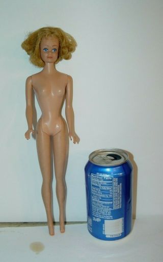 Estate Old Vintage 1958 Mattel Barbie Blonde Midge Doll 3