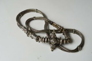 Vintage South Indian Silver Belt Antique Tribal Silver Jewelry