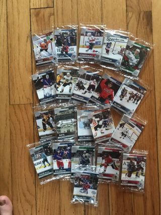 2019 - 20 Topps Now NHL Stickers Complete Set with Album 2