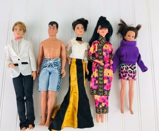 Vintage Mattel Barbie Doll Kit Ken 1980 - 2010 Hasboro 5