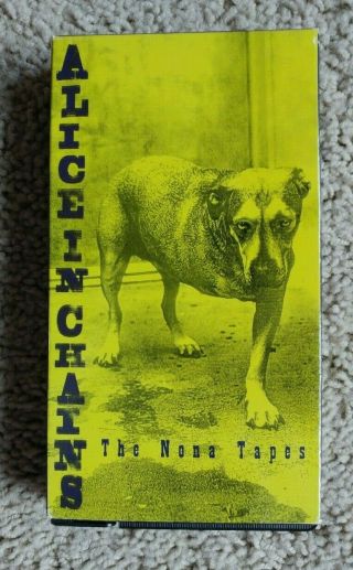 Vintage Alice In Chains The Nona Tapes Vhs Tape