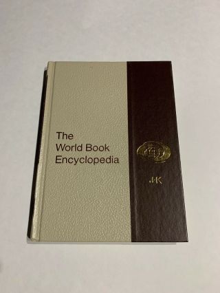 Vintage 1975 The World Book Encyclopedia J - K - Hardcover - Volume 11