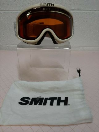 Vtg Smith Pmt Airflow Ski Snowboard Goggles Adult Adjustable Winter Sports
