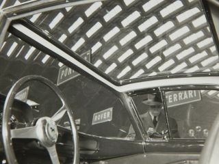 Rare 1955 Ferrari 375 AM Pinin Farina Coupe factory press photo 2