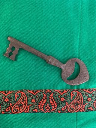 Antique Key That Once Belonged To The Holy Door Of Masjed Nawbi Madina