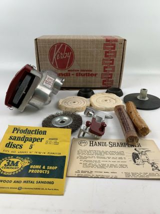 Vintage Kirby Motor Driven (handi - Butler) With Box