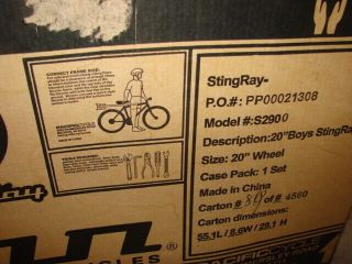 Schwinn Orange County Chopper Sting Ray Stealth Bike Model 2900