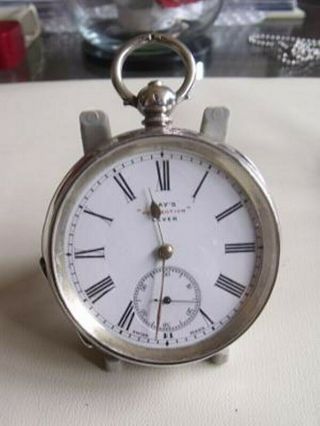 Antique Solid Silver Kays Perfection Lever Pocket Watch C1900 Fwo