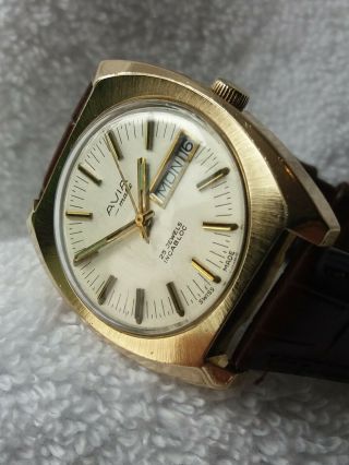Vintage Avia - Matic 25 Jewel Watch
