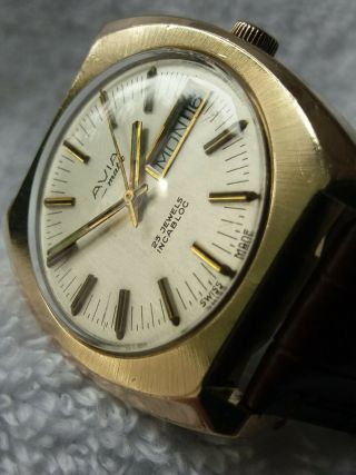 vintage Avia - matic 25 jewel watch 2