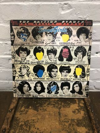 Vintage 1978 The Rolling Stones Some Girls 33 1/3 Rpm Record Album